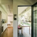 Entry and kitchen of the Connect 2 ADU by Connect Homes.