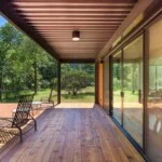 Exterior full-length deck of the Connect 3 ADU by Connect Homes.