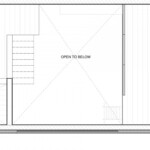 Floorplan for the upper level loft of the Emerald modern modular mini home accessory dwelling unit by Dvele.