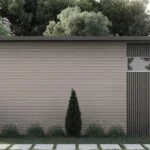 Rear exterior view of the Toluca prefab modular mini home ADU by Dvele.