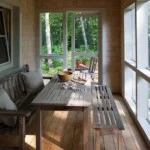 GO Home by GO Logic 1,000 ft² plan A screen porch.