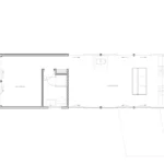 California 1x weeHouse floorplan.